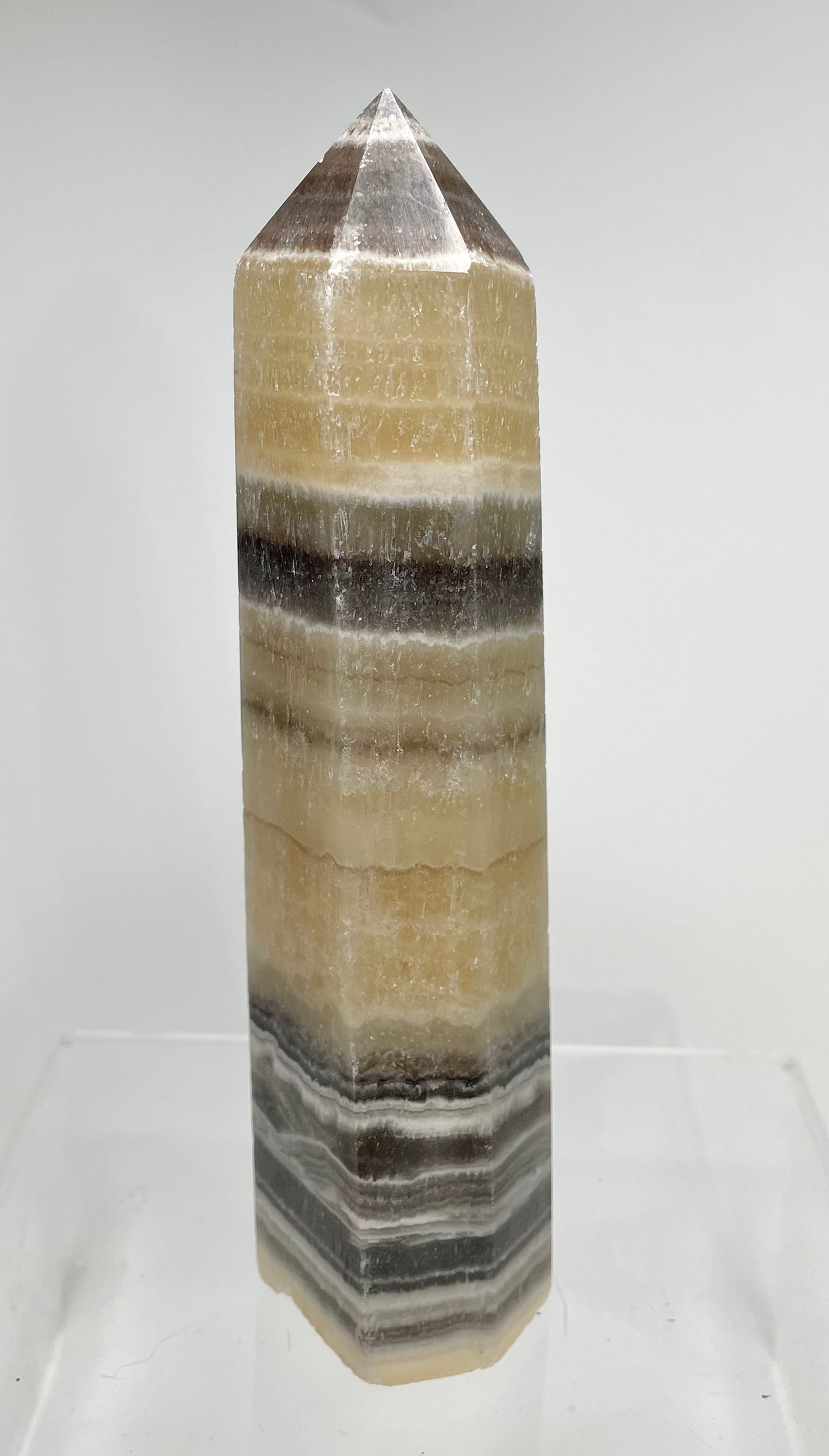 Honey Calcite Tower