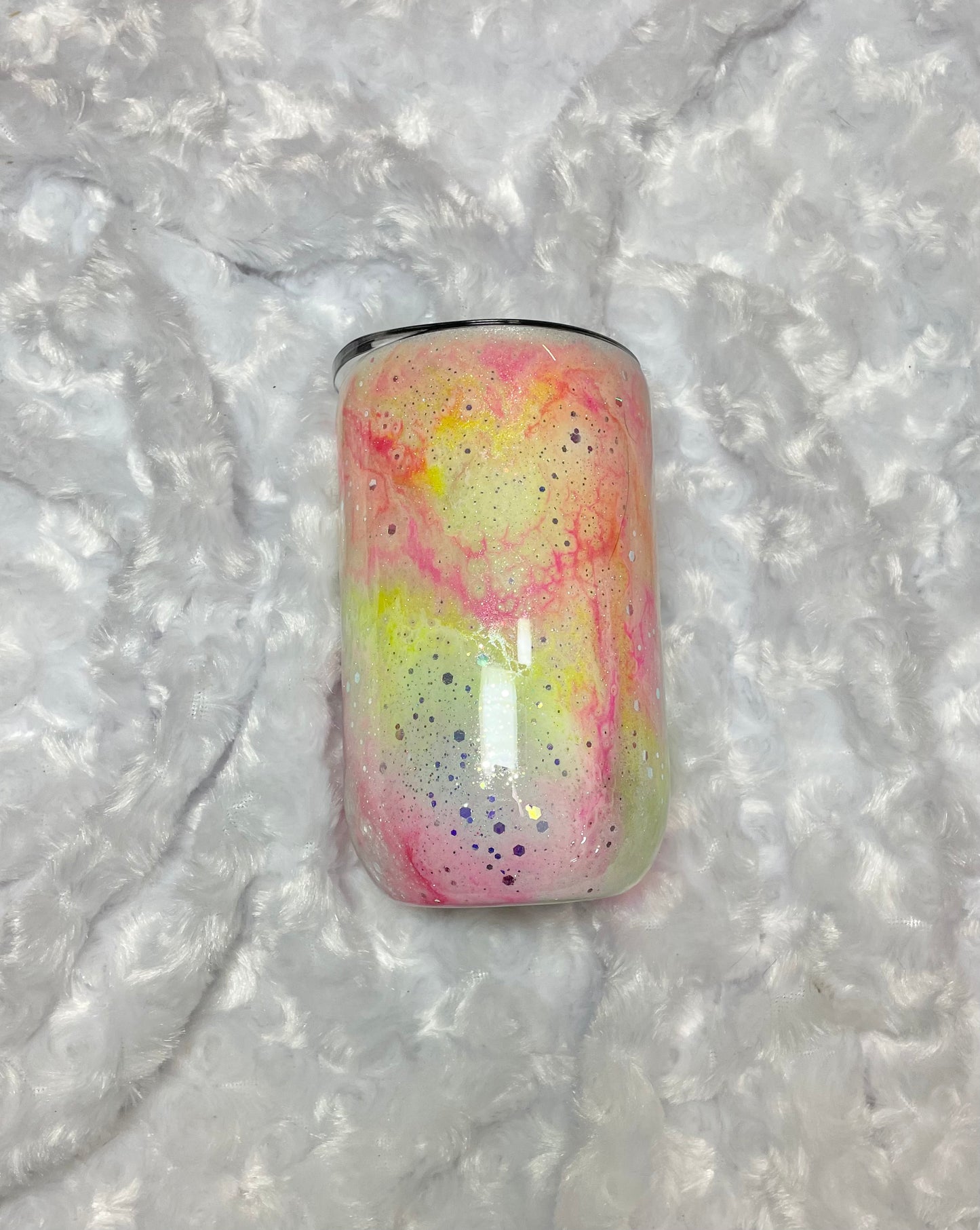 16oz Let your dreams be your wings Glow Wine Tumbler