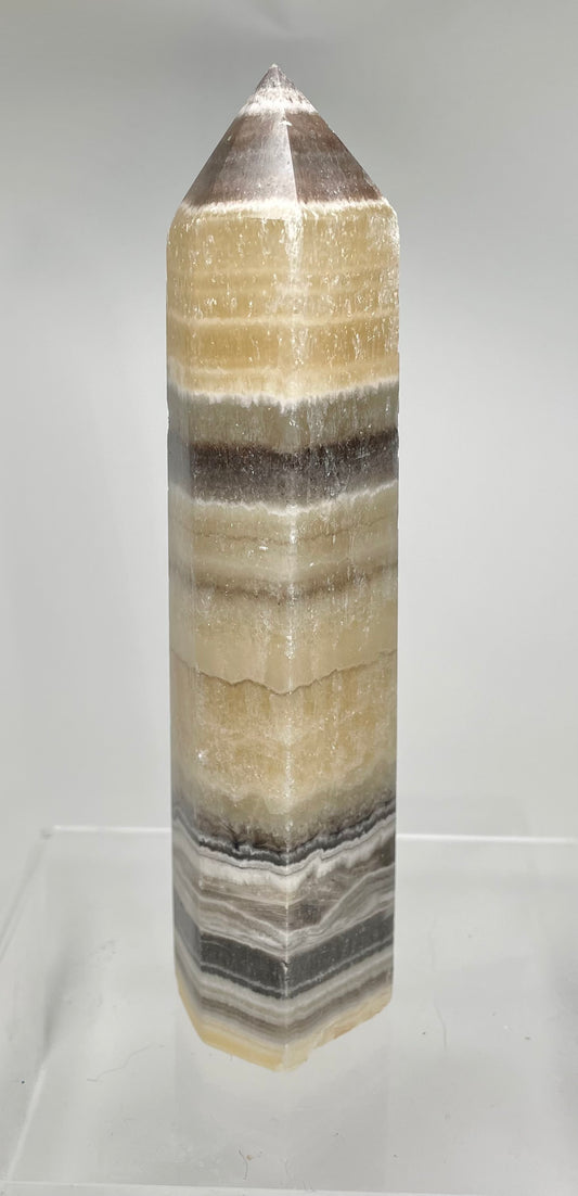 Honey Calcite Tower