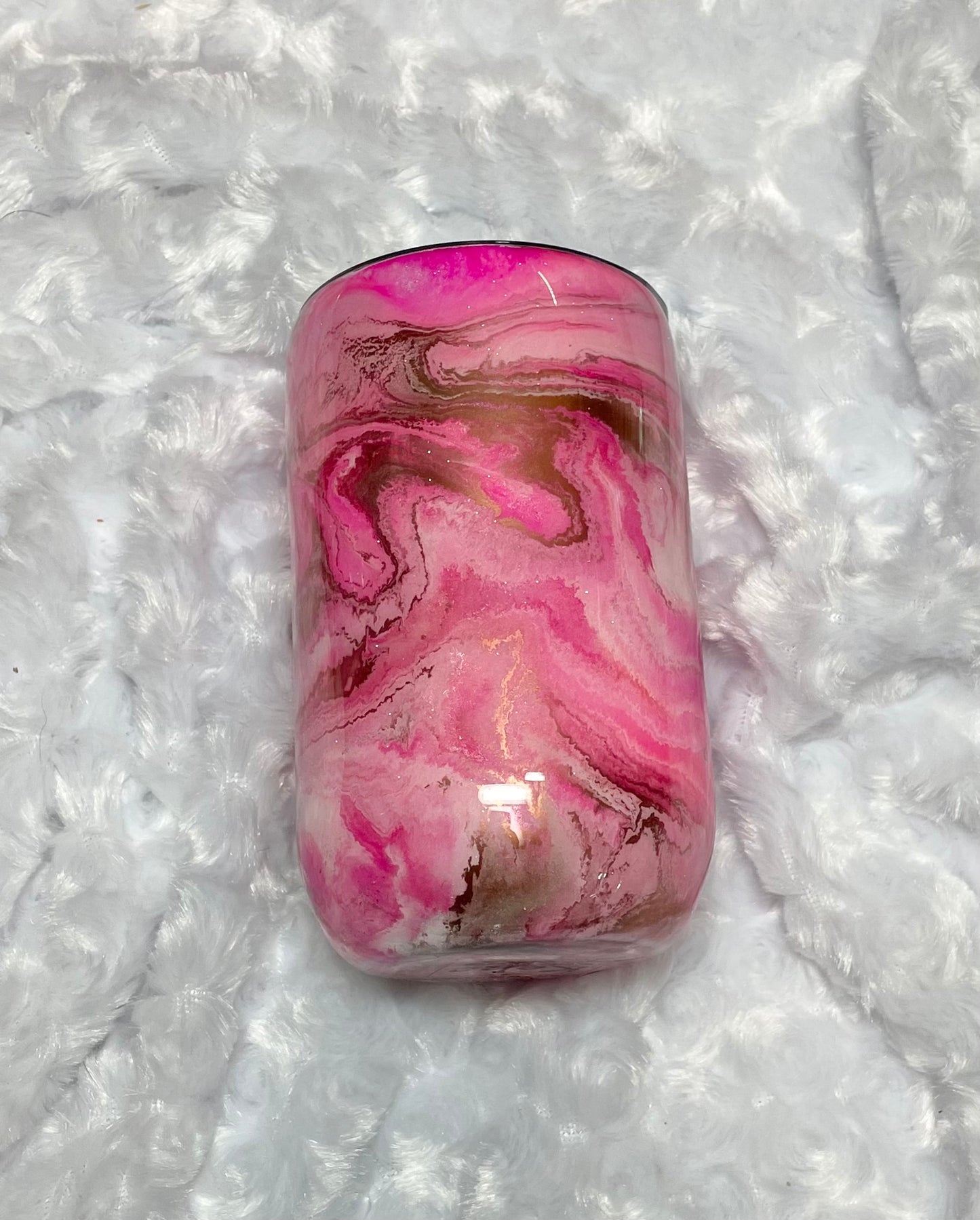 16oz Orangutan "Not Today Satan" Glow Wine Tumbler