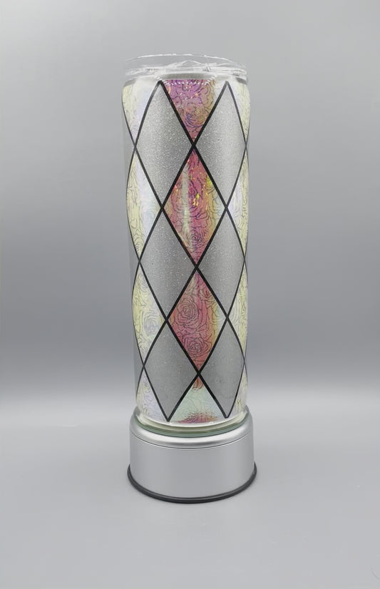 20oz Diamond Rose Tumbler