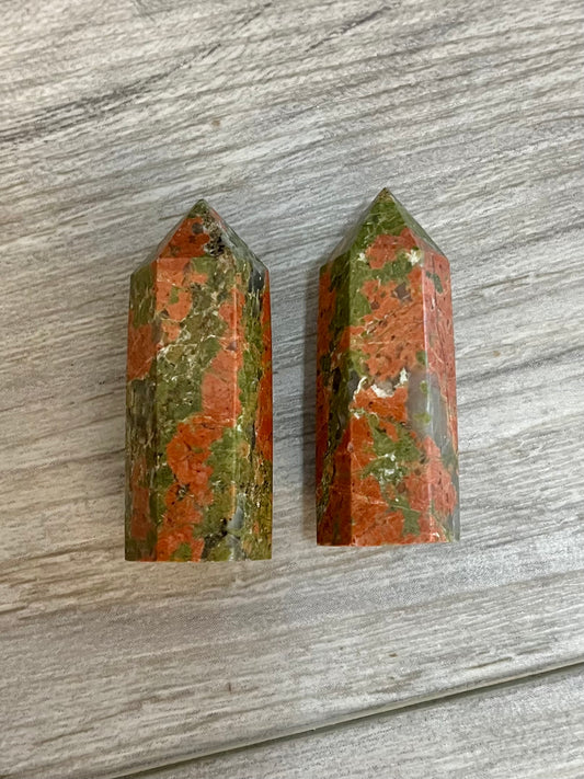 Mini Unakite Point