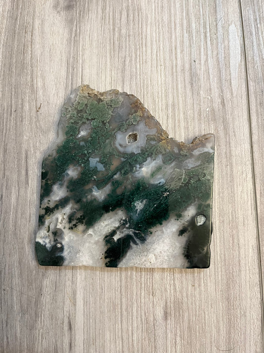 Moss Agate Slice