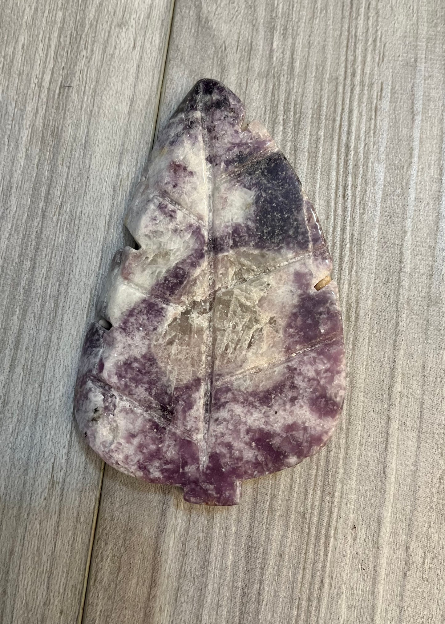 Lepidolite Leaf