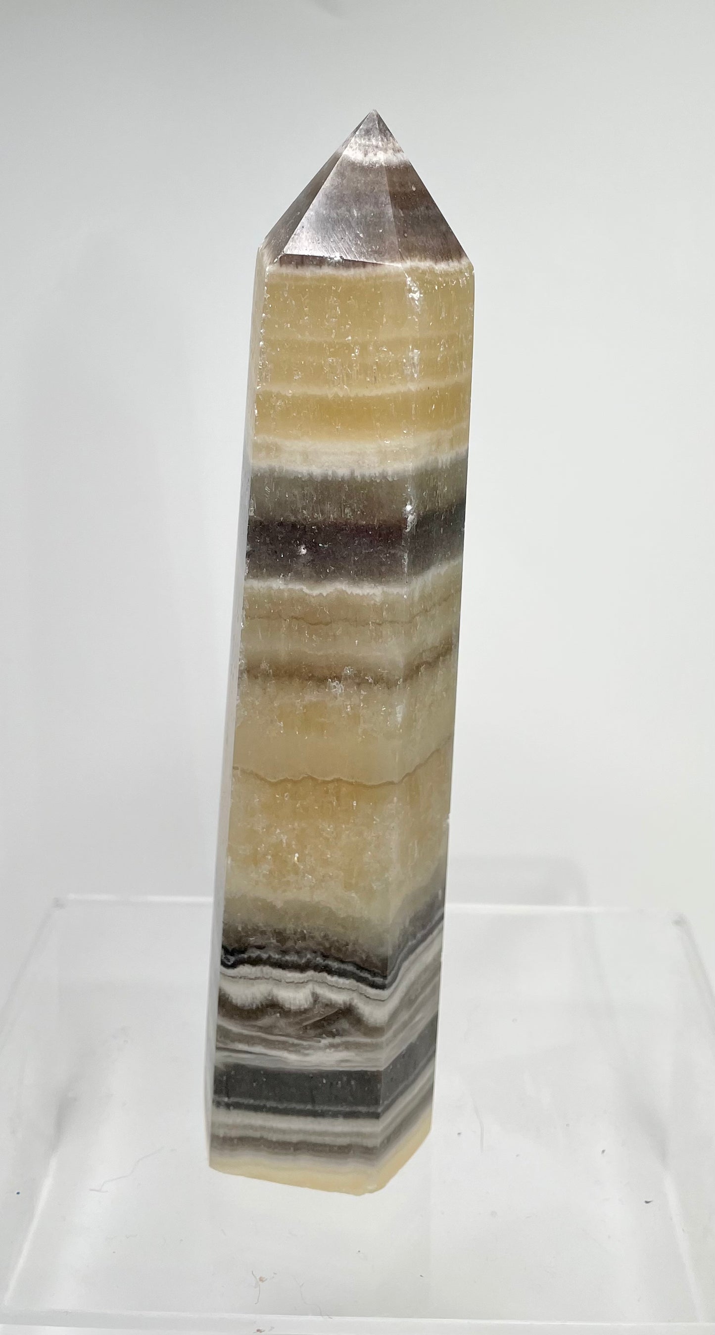 Honey Calcite Tower