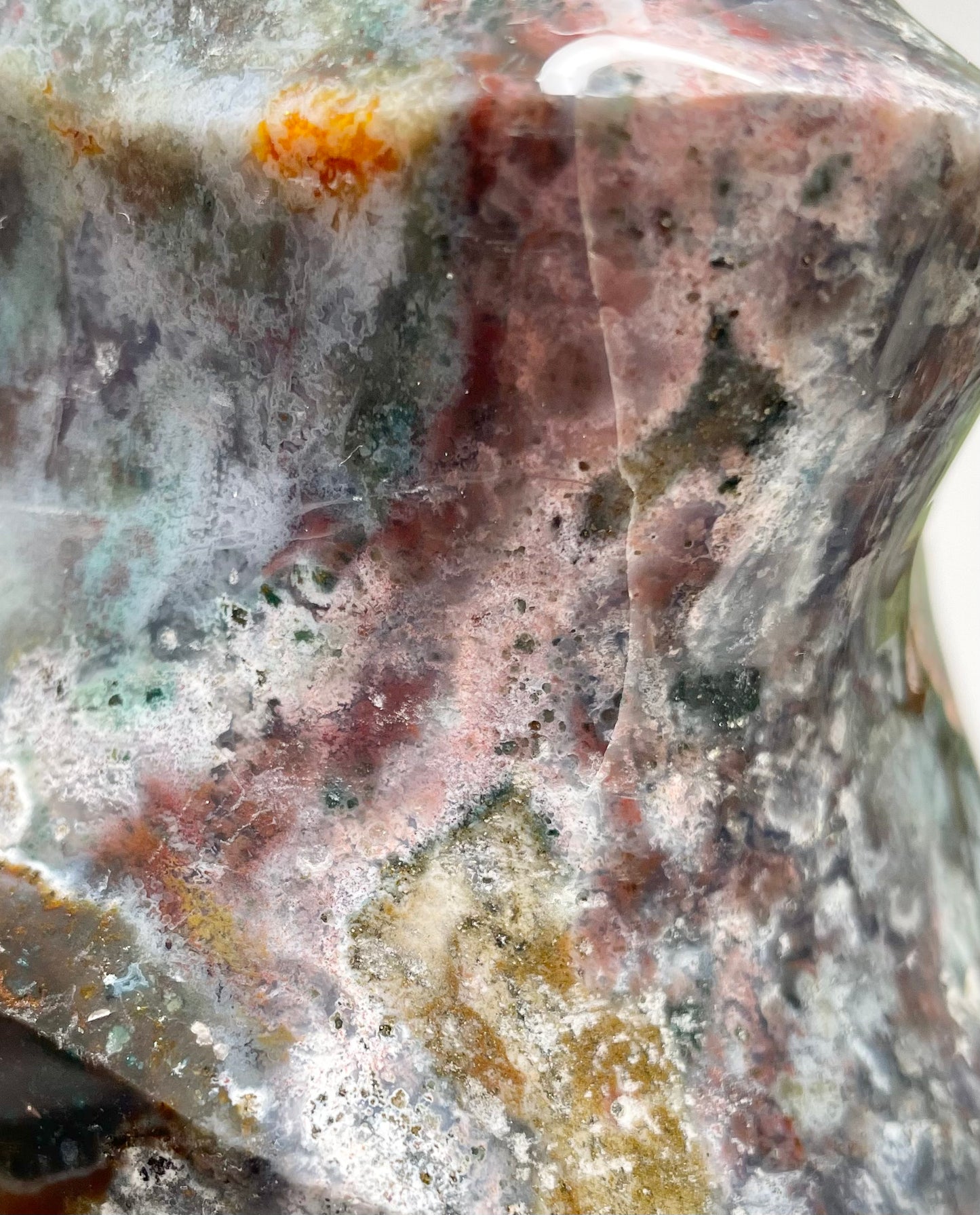 Large Ocean Jasper Flame