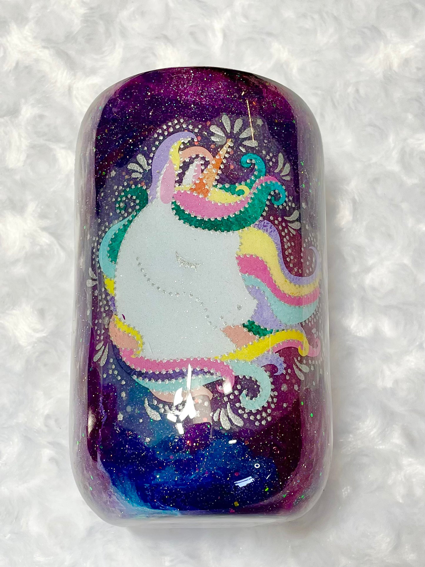 16oz Unicorn Glow Wine Tumbler