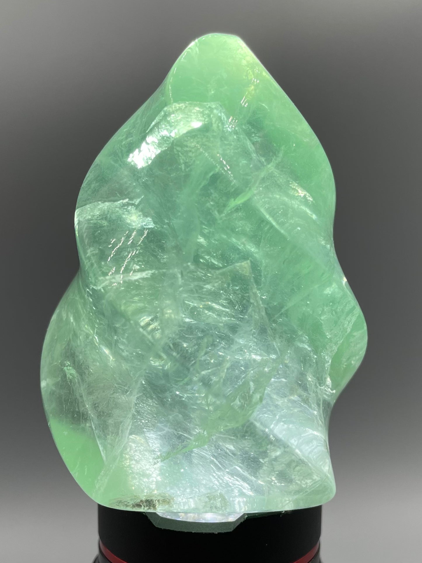 Green Fluorite Flame