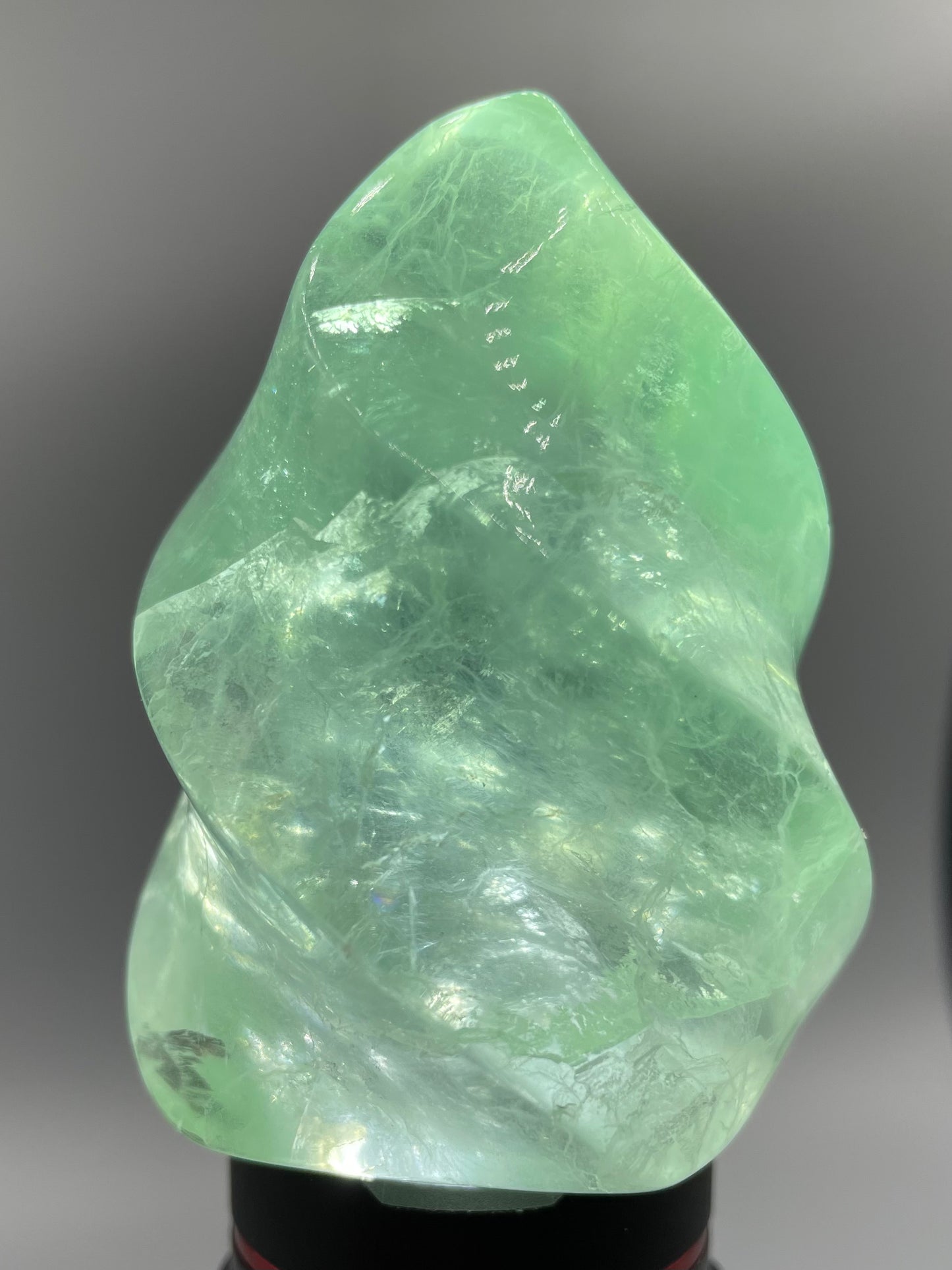 Green Fluorite Flame