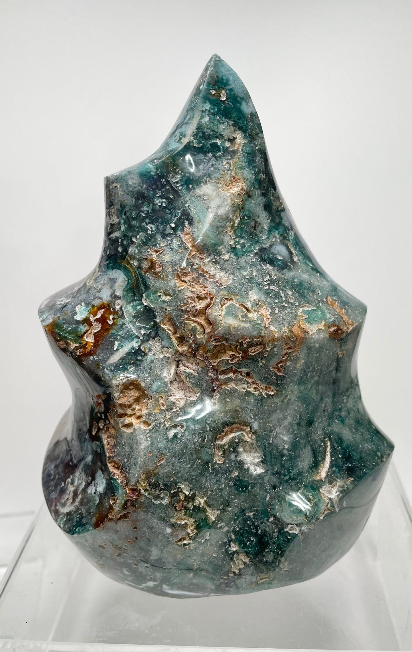 Large Ocean Jasper Flame