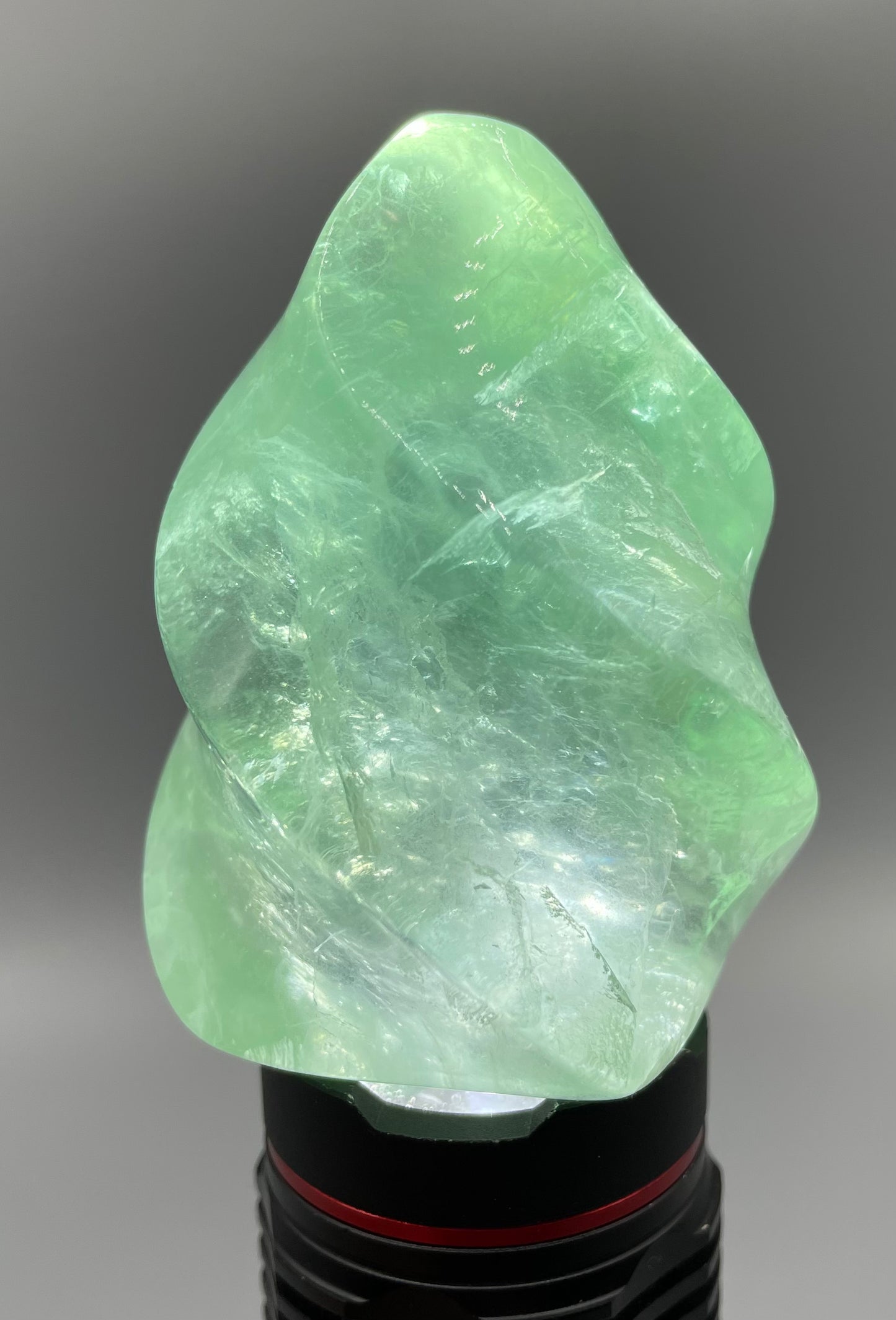 Green Fluorite Flame